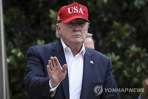 도널드 트럼프 미 대통령
