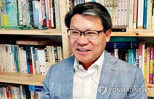 활짝 웃는 이광우 삼척핵반투위 기획실장
