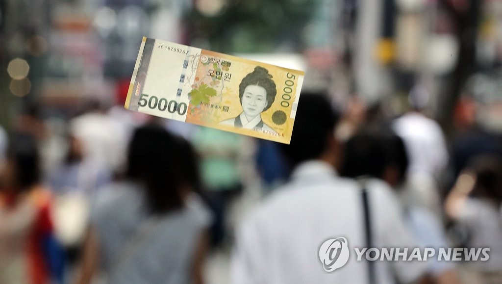 5万ウォン紙幣 発行から10年 5万ウォン紙幣 発行から10年
