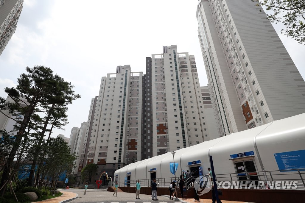 광주세계수영대회 선수촌 공개 행사