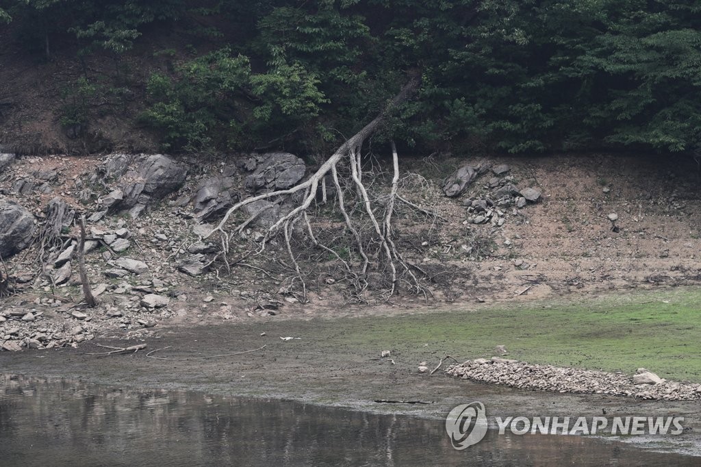'장마 실종' 목 마른 호수