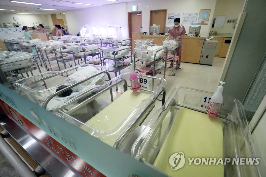 韓国の１～３月期の出生率が１を割り込んだ（資料写真）＝（聯合ニュース）