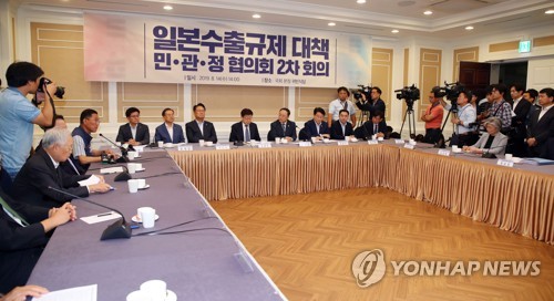 일본수출규제대책 민·관·정 협의회 2차 회의