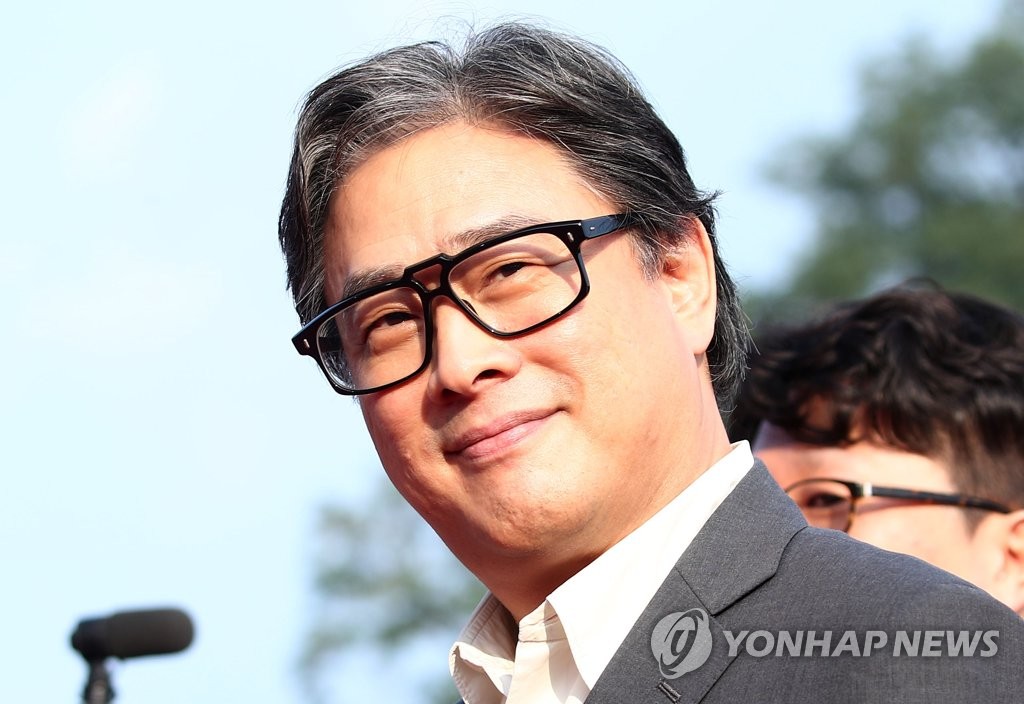 영화 '올드보이'를 연출한 박찬욱 감독