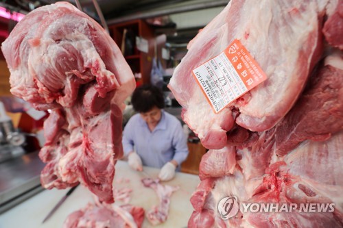 '돼지열병 확산에 돼지고깃값 오를까?'