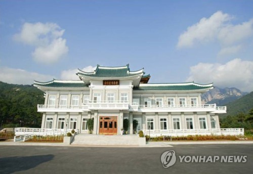 금강산관광지구 금강산 옥류관