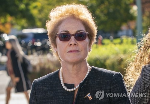 트럼프 탄핵조사 증언한 전 우크라 주재 美대사