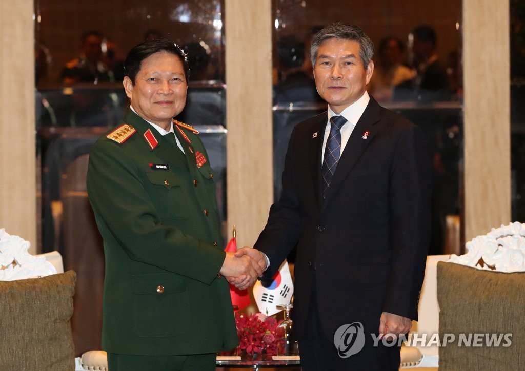 Jefes de Defensa de Corea del Sur y Vietnam Jefes de Defensa de Corea del Sur y Vietnam