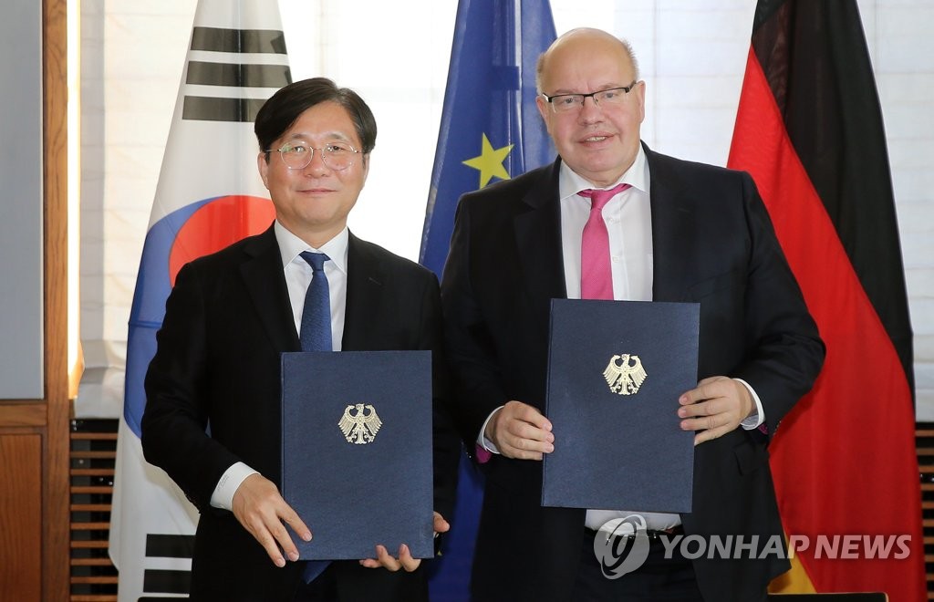 S. Korea-Germany cooperation pact S. Korea-Germany cooperation pact