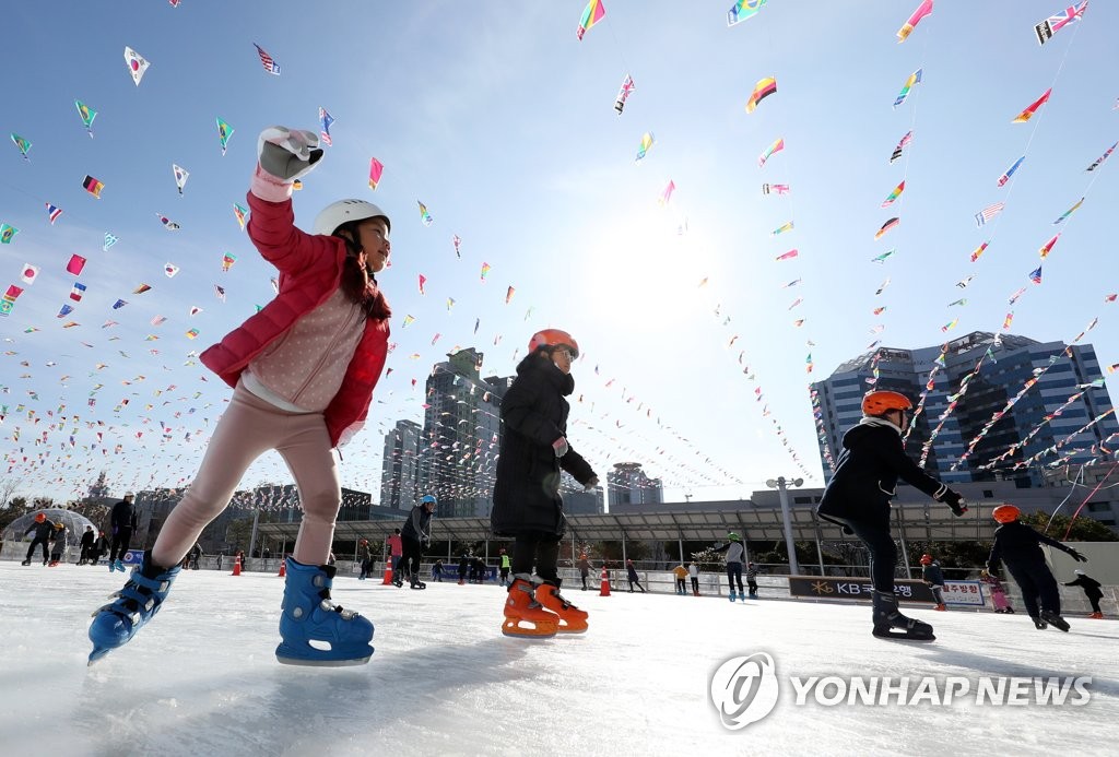 도심에서 즐기는 스케이트