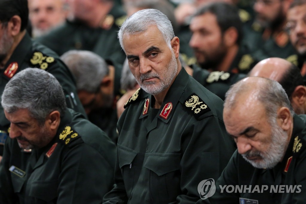 가셈 솔레이마니 이란 혁명수비대 쿠드스군 사령관