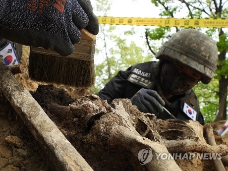 Corea del Sur concluye la excavación de los restos de guerra en la alcarria Arrowhead en la DMZ