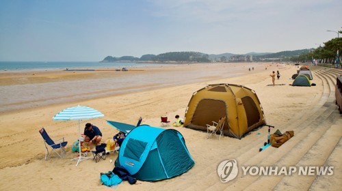 태안 만리포해수욕장 개장