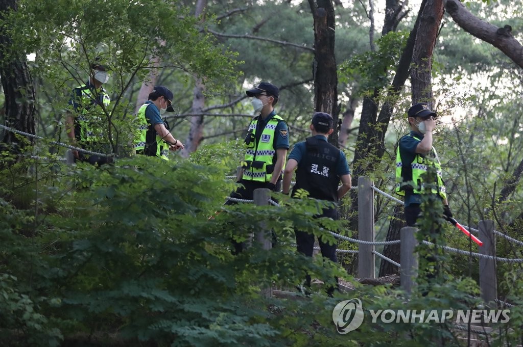 박원순 시장 실종 수색 나선 경찰