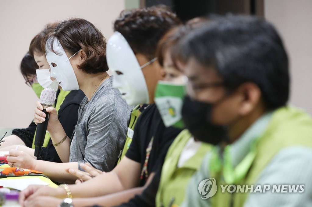 현장 실태 증언하는 간호사