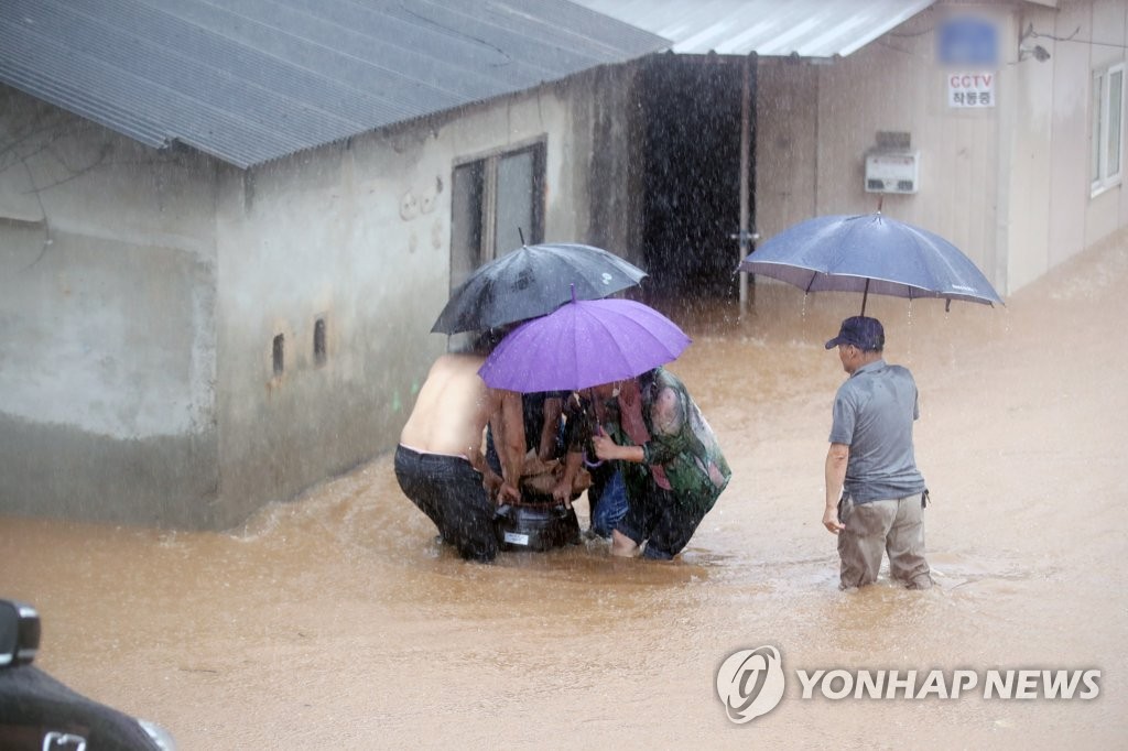 南西部でも豪雨 南西部でも豪雨