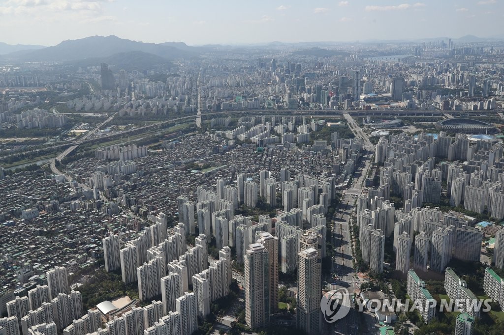 서울 시내 아파트 단지