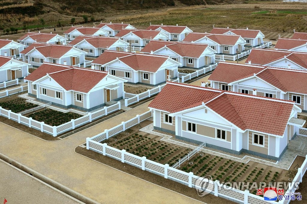 Restored village in N. Korea Restored village in N. Korea