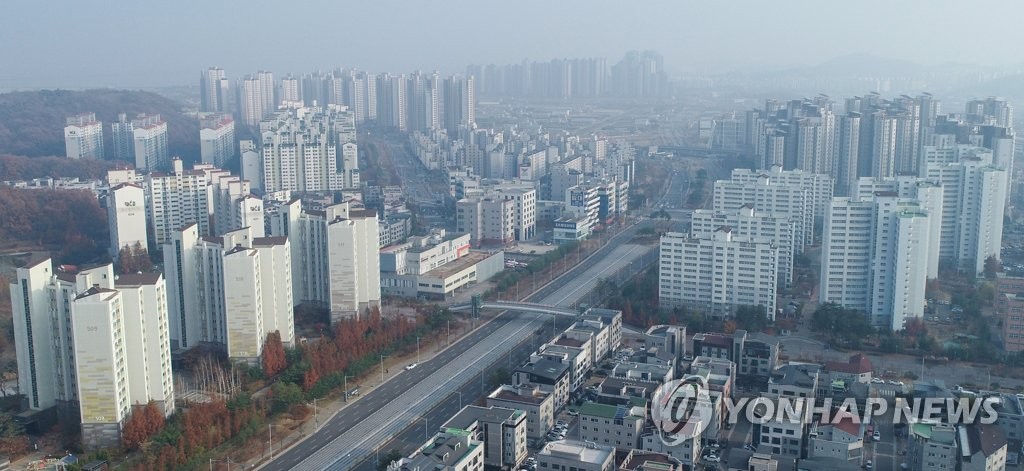 경기도 김포의 아파트 단지 모습