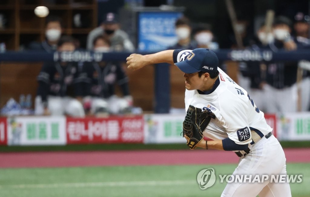 역투하는 NC 김진성