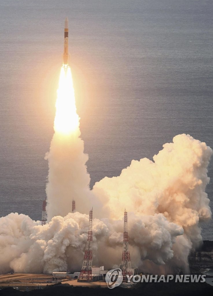 일본 '데이터중계위성 1호기' 탑재 H2A 로켓 발사 성공