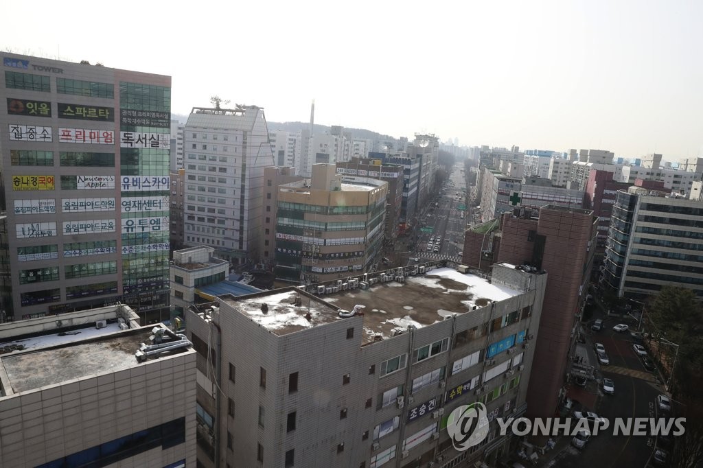 부동산 가격 주도하는 학원가 밀집 노원구 중계동