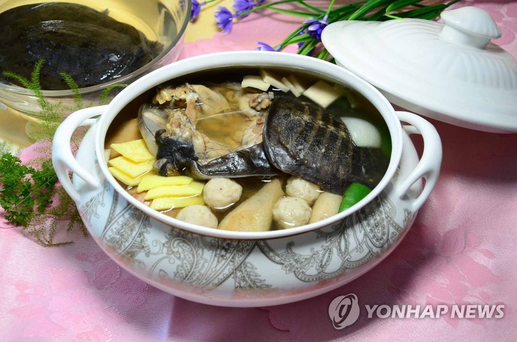 북한 옥류관에서 선보이는 희귀 음식