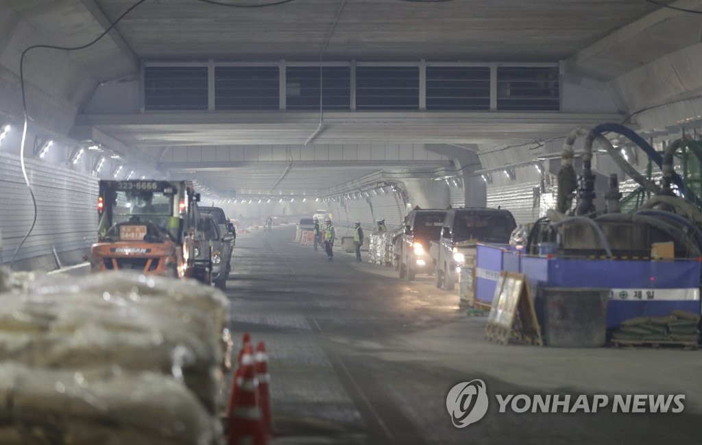 다음 달 개통하는 서울제물포터널