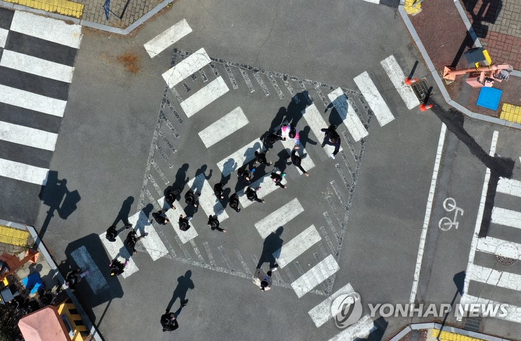 민식이법 1년, 교통안전 배우는 아이들