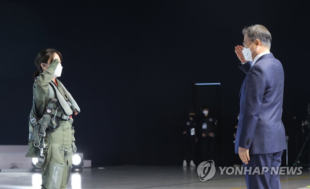 S. Korea's first homegrown fighter jet S. Korea's first homegrown fighter jet