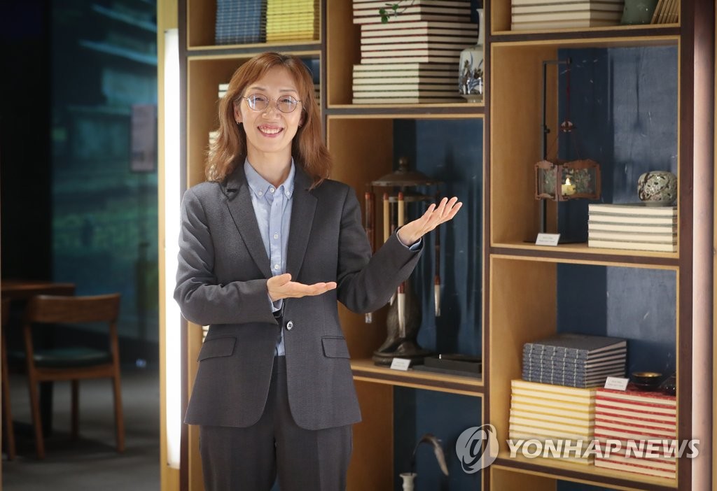 이종희 국립무형유산원장, 연합뉴스와 인터뷰