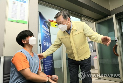 광주전남지방병무청 병역판정검사장 방역 점검