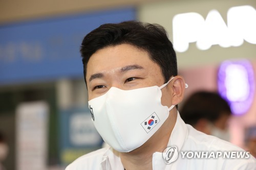 귀국한 진종오