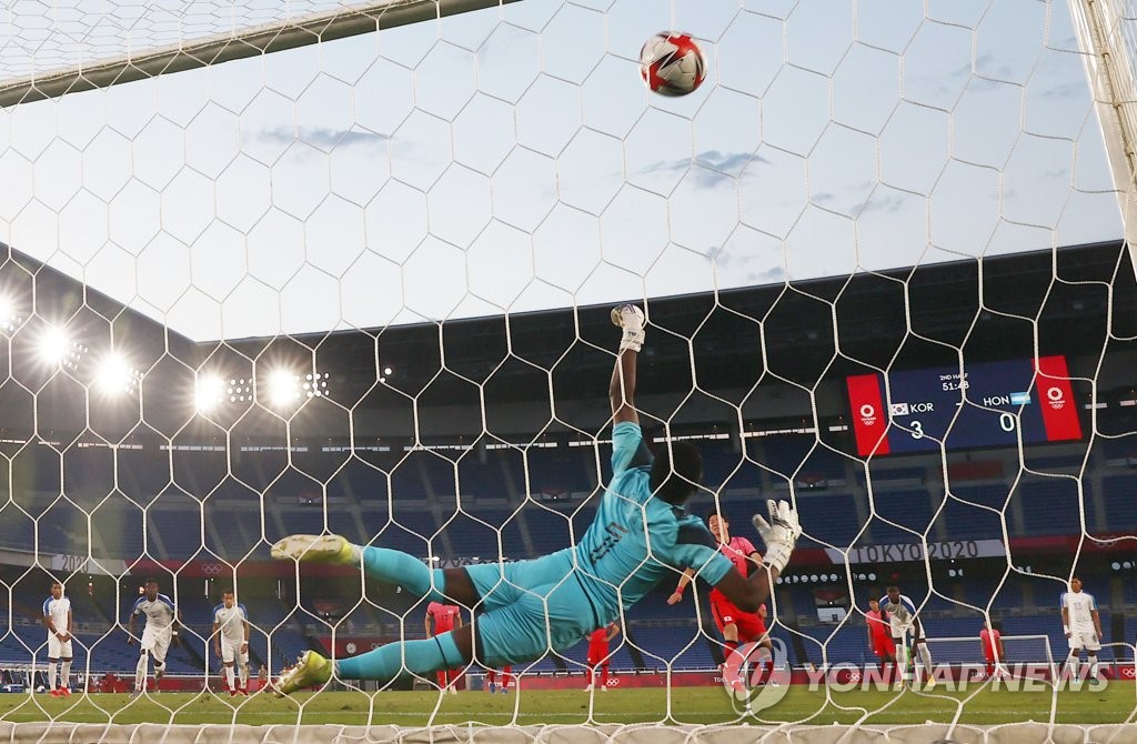 El tercer gol de Hwang El tercer gol de Hwang