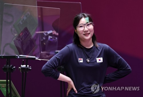 도쿄올림픽 사격 여자 25m 권총 은메달 딴 김민정