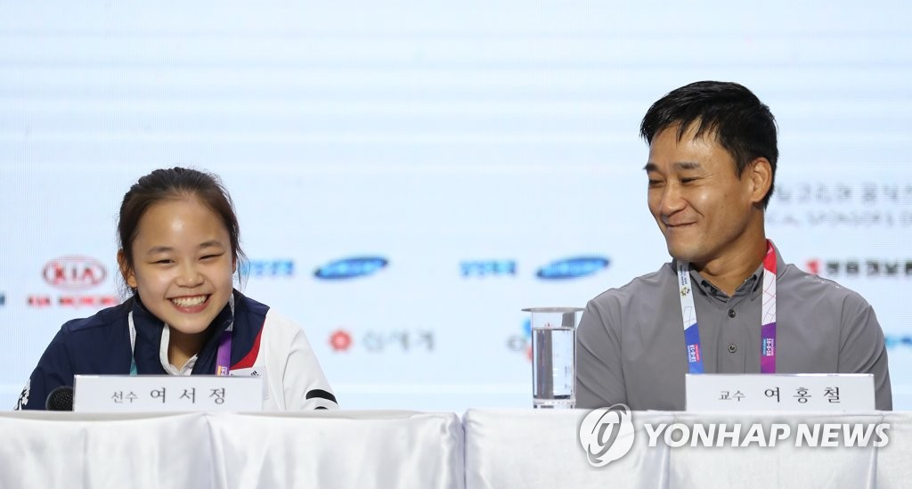 [올림픽] 여서정, 한국 최초 '부녀' 메달리스트 새 역사