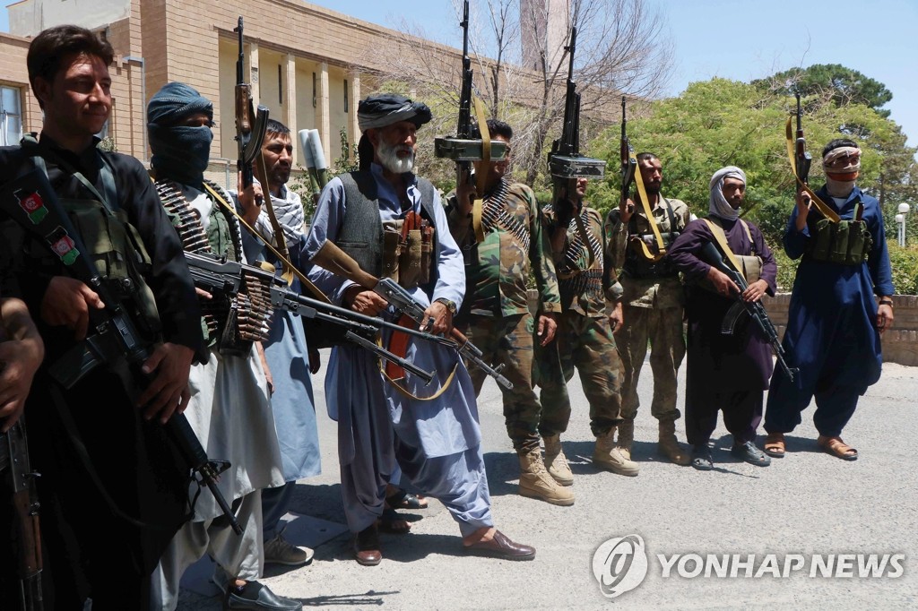 탈레반 공세 대비 병력 증강하는 아프간군과 민병대