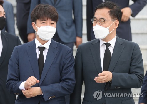 이준석 대표와 최형두 의원