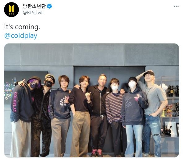 BTS et Coldplay BTS et Coldplay