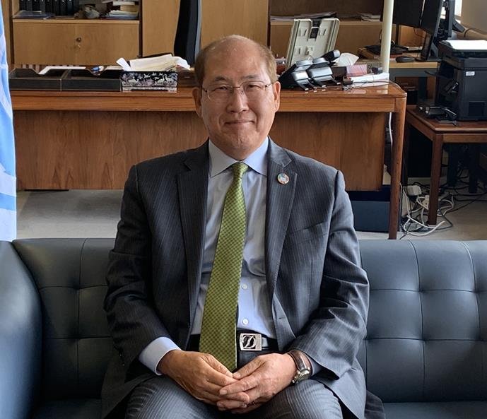 IMO chief gives interview IMO chief gives interview