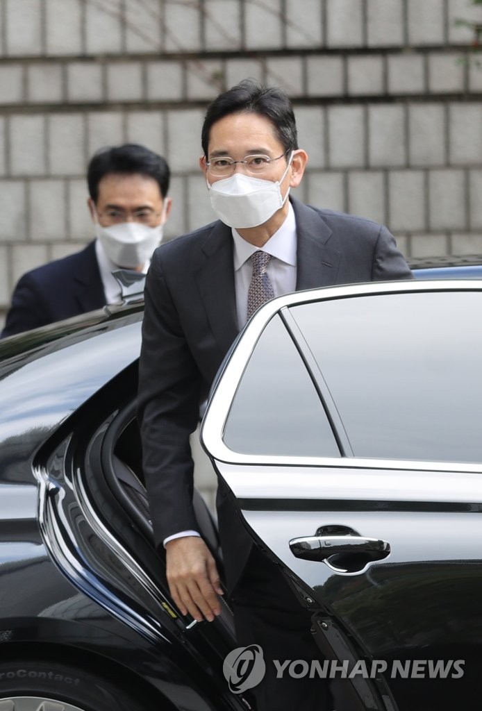 El jefe de Samsung en el tribunal El jefe de Samsung en el tribunal
