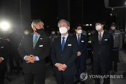 국감 마친 이재명 경기지사