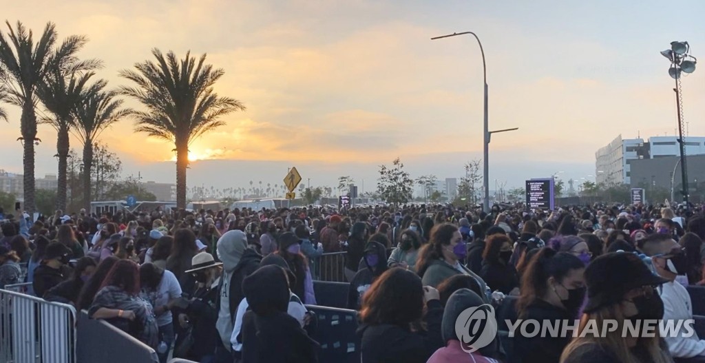 Last day of BTS' live concerts in Los Angeles Last day of BTS' live concerts in Los Angeles