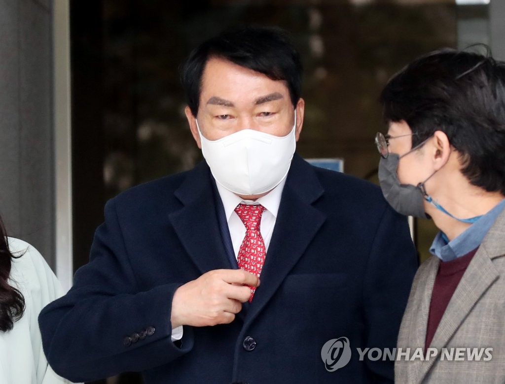 영장 심사 마친 국힘 인천시장 경선후보 안상수