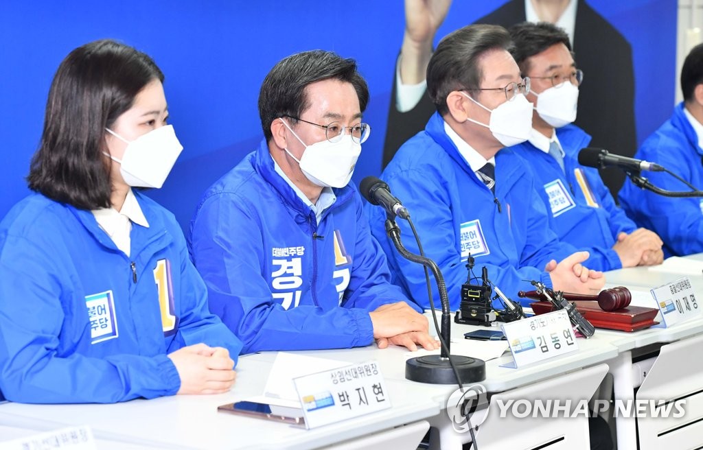 最大野党の京畿道知事選候補・金東ヨン氏 最大野党の京畿道知事選候補・金東ヨン氏