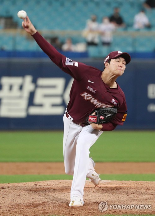 안우진 '계속되는 무실점'