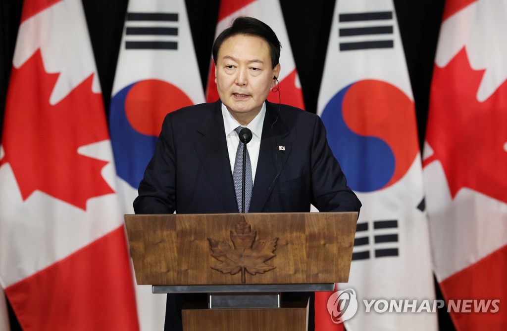 발언하는 윤석열 대통령