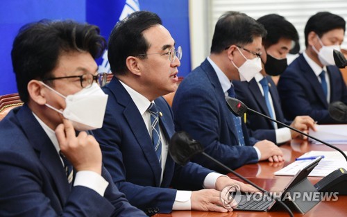 더불어민주당 박홍근 원내대표 모두발언