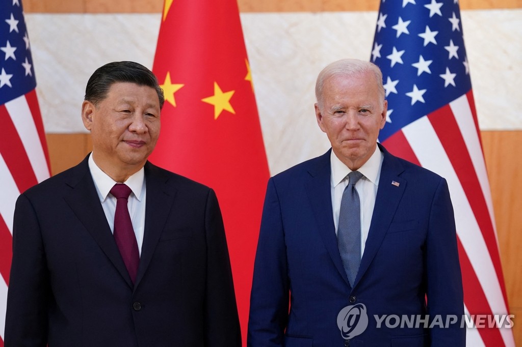 G20서 만난 미중 정상