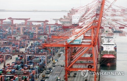 5월 1∼20일 수출 16.1% 감소…무역적자 43억달러